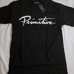 Primitive Script Logo T Shirt